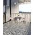 H D Black Patterned Floor Tile 330mm x 330mm