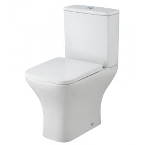 Ava Square Toilet with Seat Ava Square Toilet with Seat