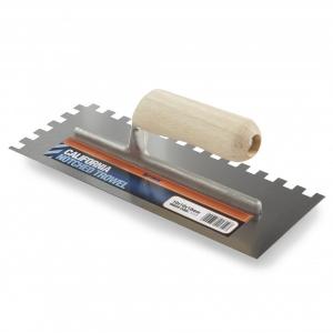 California Pattern Notch Trowel 3mm x 3mm California Pattern Notch Trowel 3mm x 3mm