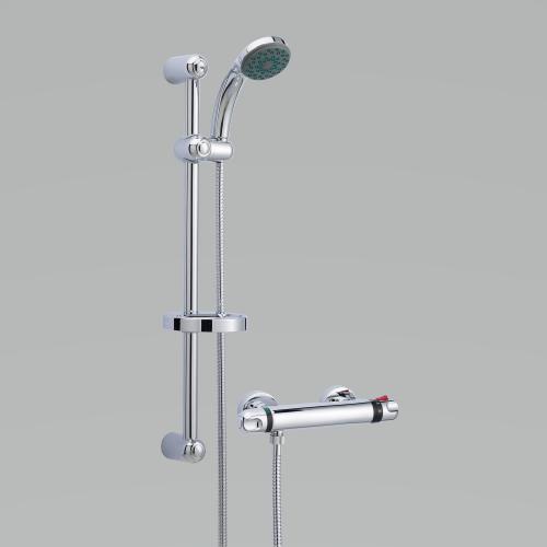 Thermostatic Bar Shower with Slide Rail Kit