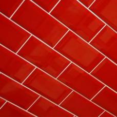Metro Red Wall Tile  200mm x 100mm Metro Red Wall Tile  200mm x 100mm