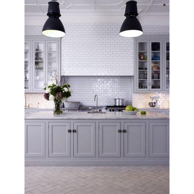Biselado Light Grey Wall Tile 200mm X 100mm Tommy Tiler - Light Grey Wall Tile Kitchen