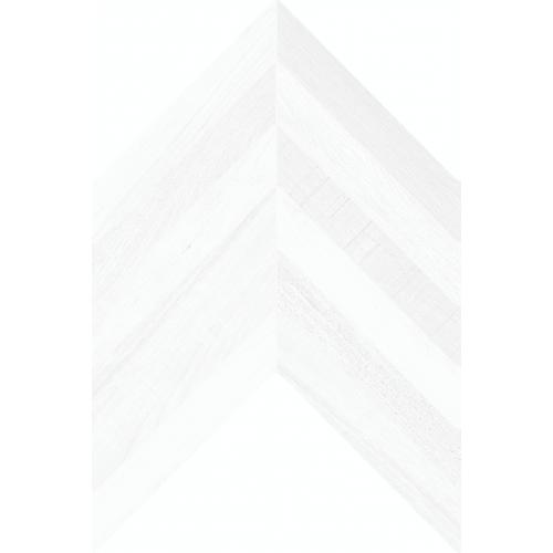 Nordik White Wood Effect Floor Tile 400mm x 600mm