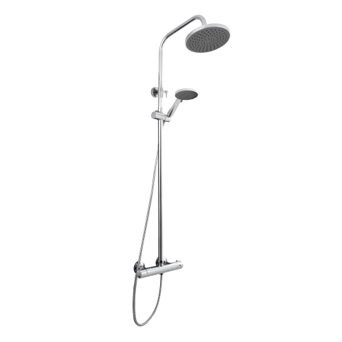 Thermostatic Bar Shower with Kit Round Head