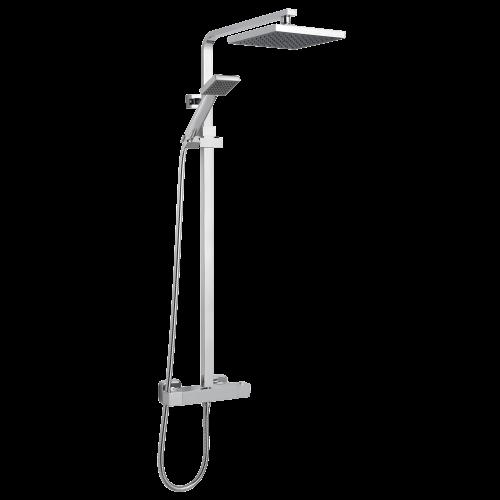 Thermostatic Bar Shower with Kit Square Head
