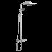 Thermostatic Bar Shower with Kit Square Head